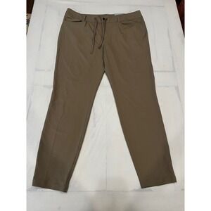 Magellan Outdoors Womens Fish Gear Aransas Pass Ankle Pants Silver Mink Size L